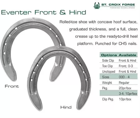 000 Front Eventer, St. Croix, Horse Shoe