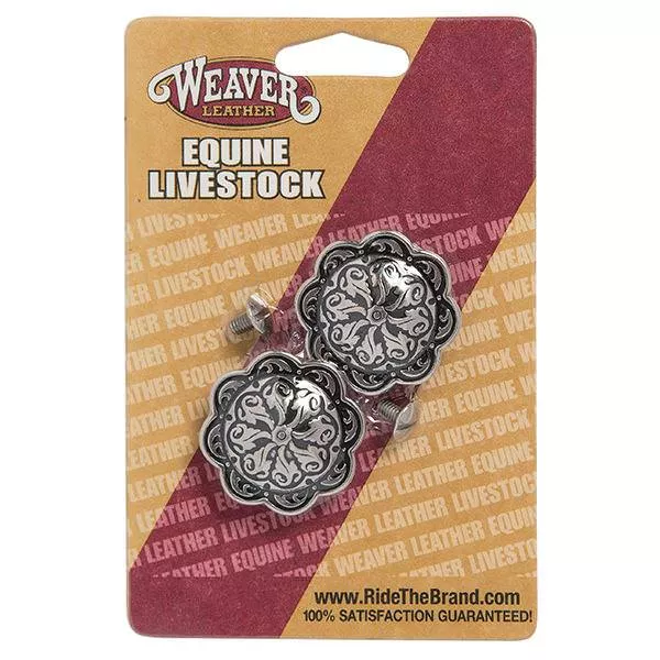 04210 Horse Shoe Brand Conchos with Post, 1-1/2"