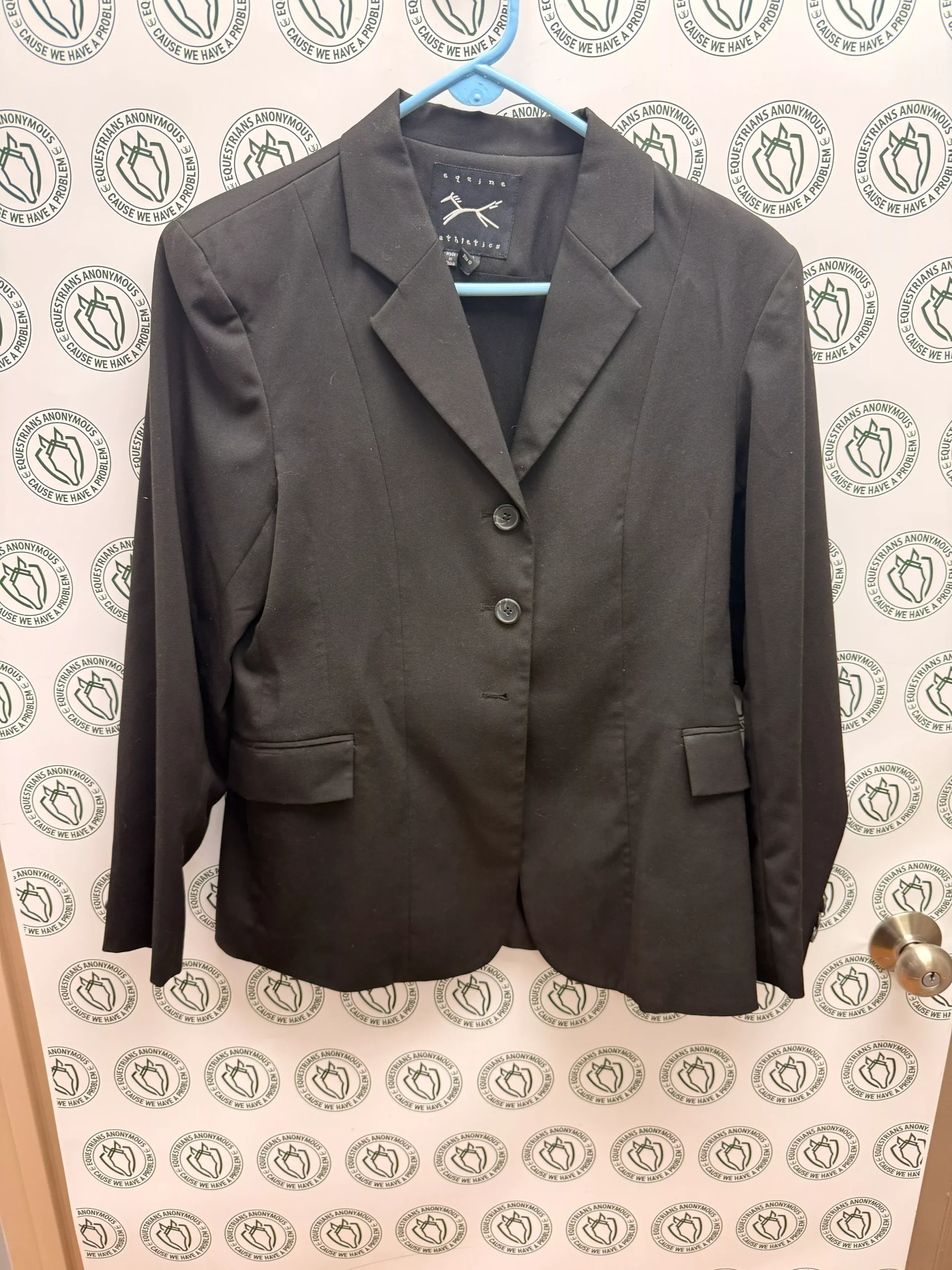 10 Women's Equine Athletics Black Hunt Show Coat