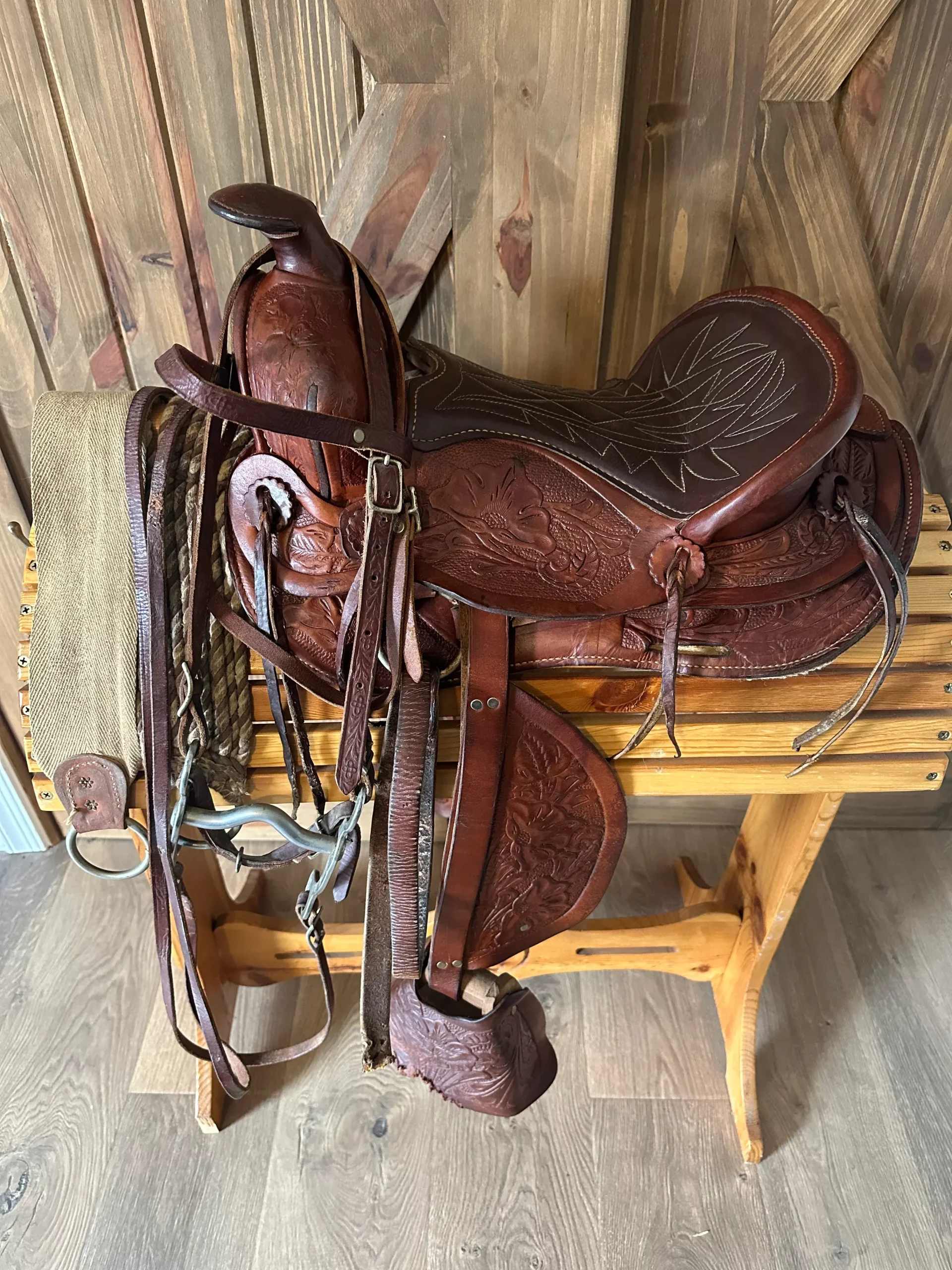 12” Big Horn Children’s Pony WesternSaddle (PACKAGE)