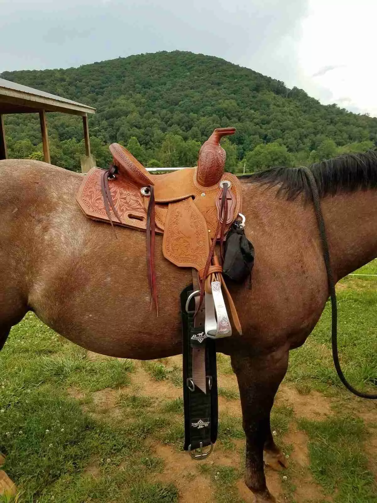 12” Corriente Barrel SaddleUpgraded sheepskin lined
