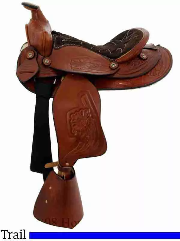 12″ Dakota Chocolate Pony Saddle 950sch
