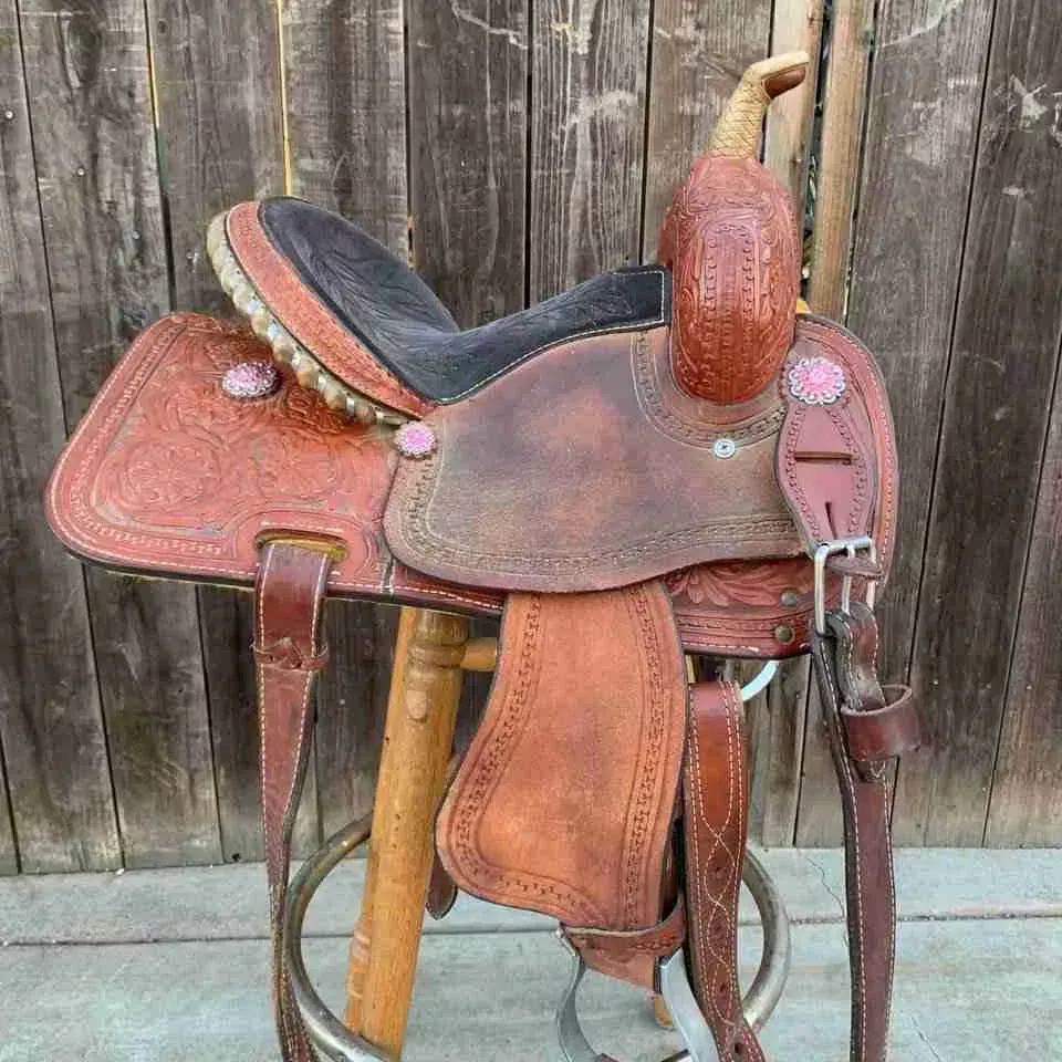 12” youth Corriente barrel saddle