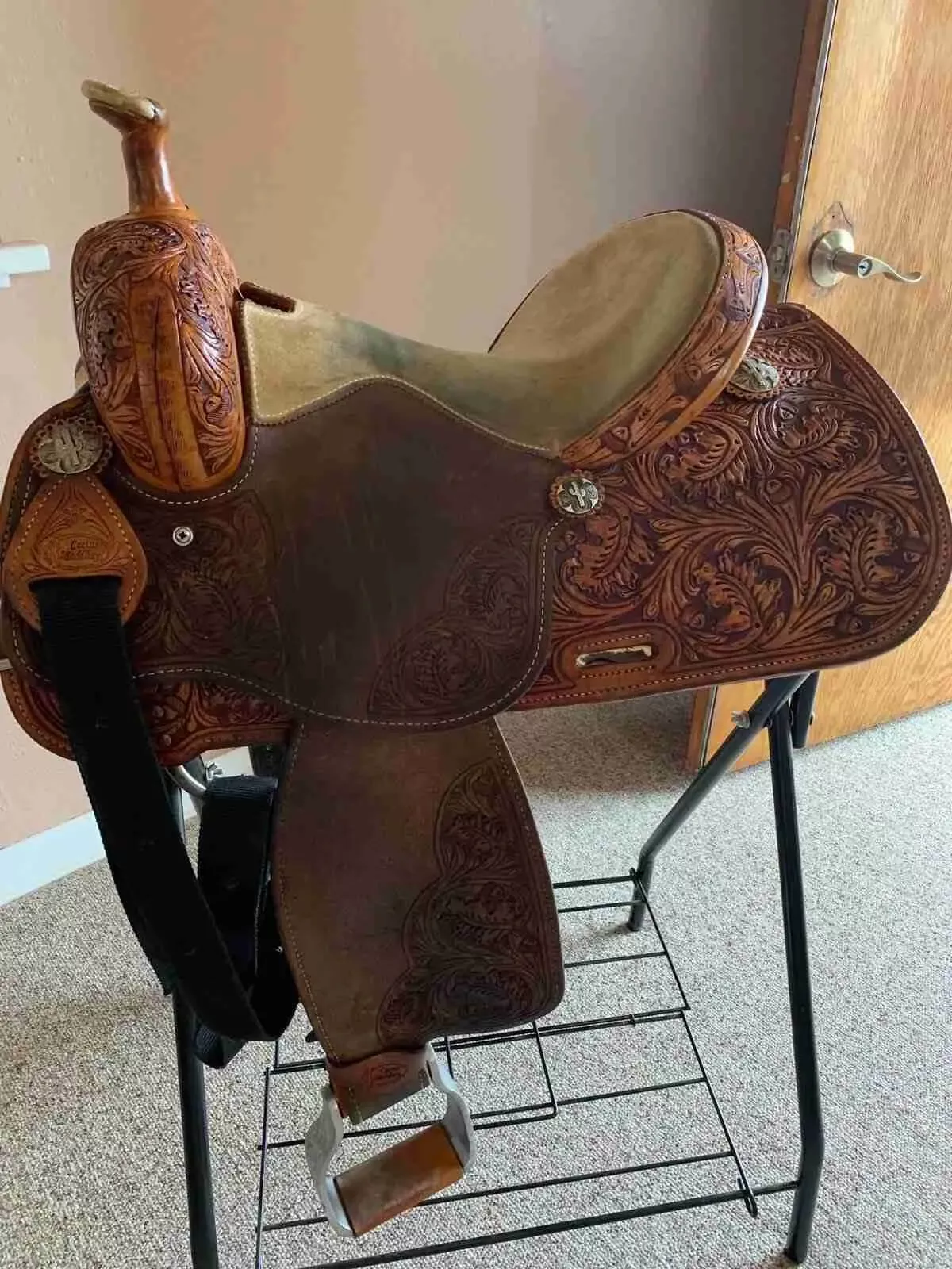 13.5” Cactus saddlery Barrel Saddle