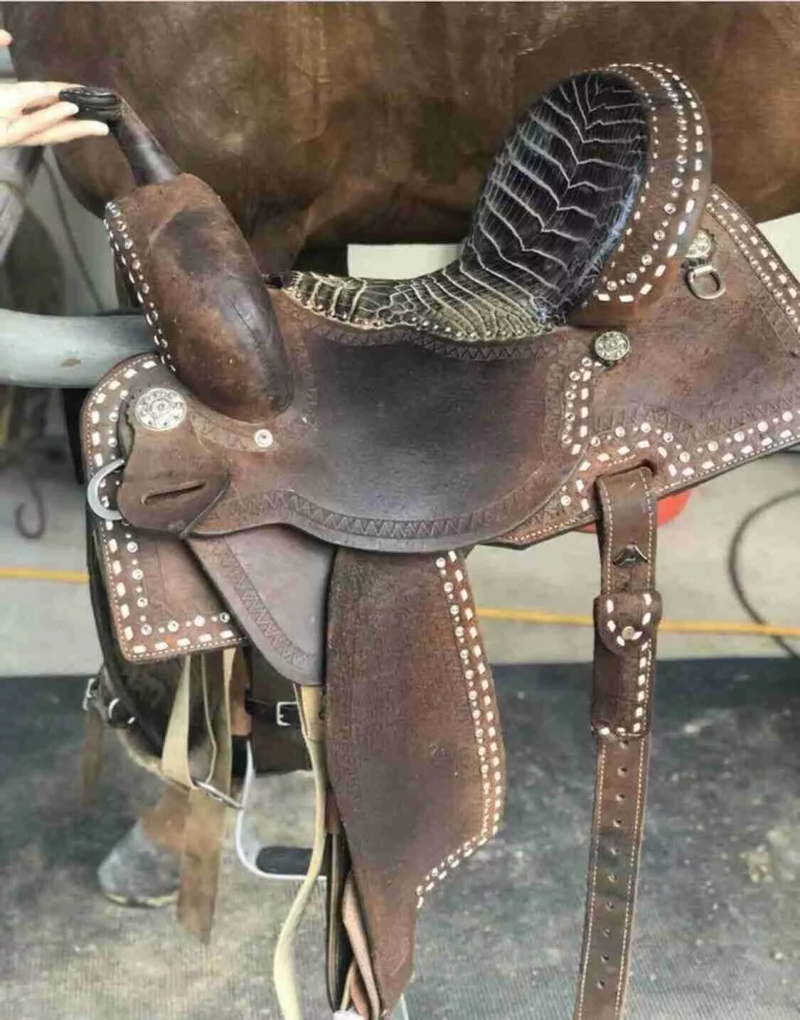 13.5” Double J Pozzi #10 Barrel saddle