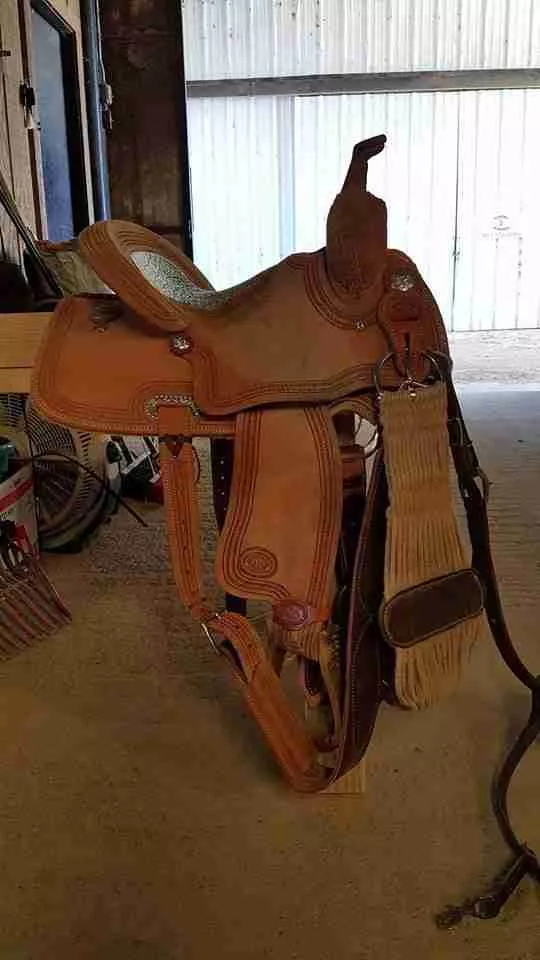13.5 inch NRS competitor barrel saddle