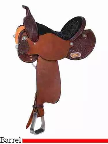 13.5″ to 16″ Circle Y Dakota Barrel Saddle 2230
