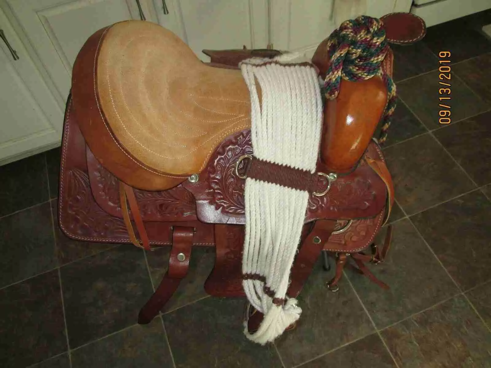 13” Beautiful Youth Western Saddle