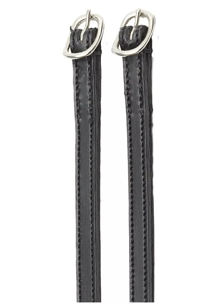 13MM Stitched Leather Spur Straps