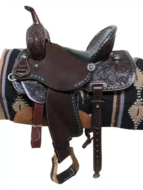 14.5″ New Loredo Western Barrel Racing Saddle 1-1144