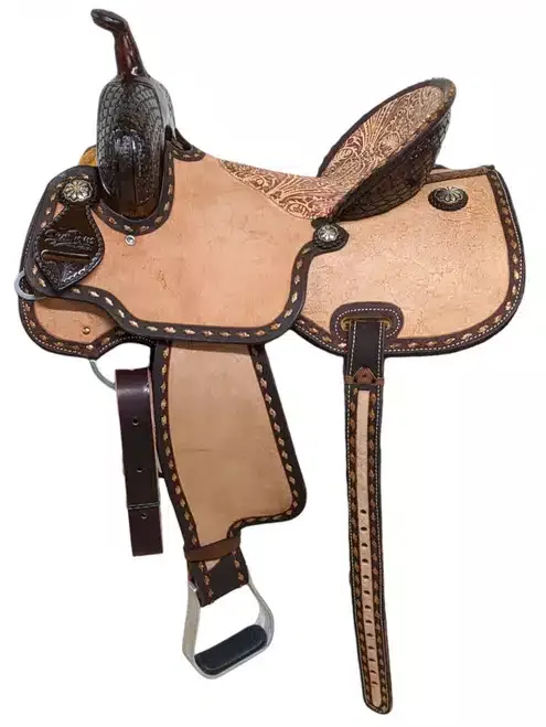 14.5″ New Scott Thomas Western Barrel Racing Saddle BR500