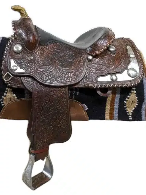 14.5″ Used Billy Royal Western Show Saddle 191-6170