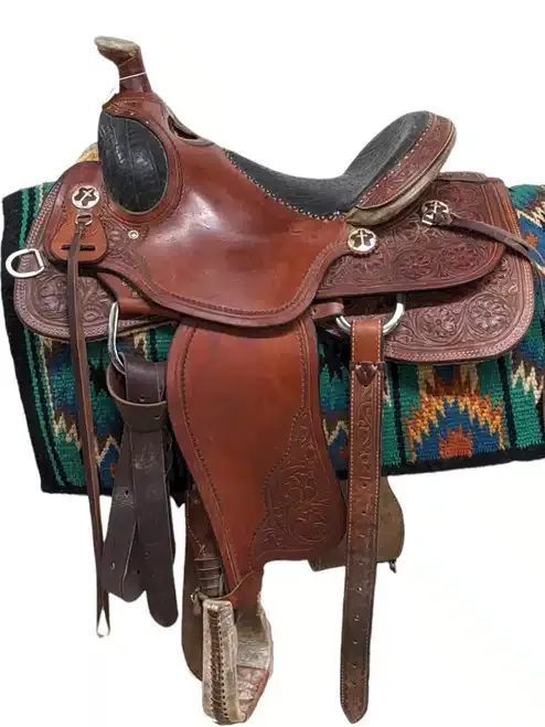 14.5″ Used Circle G Western Versatility Saddle 543-4638