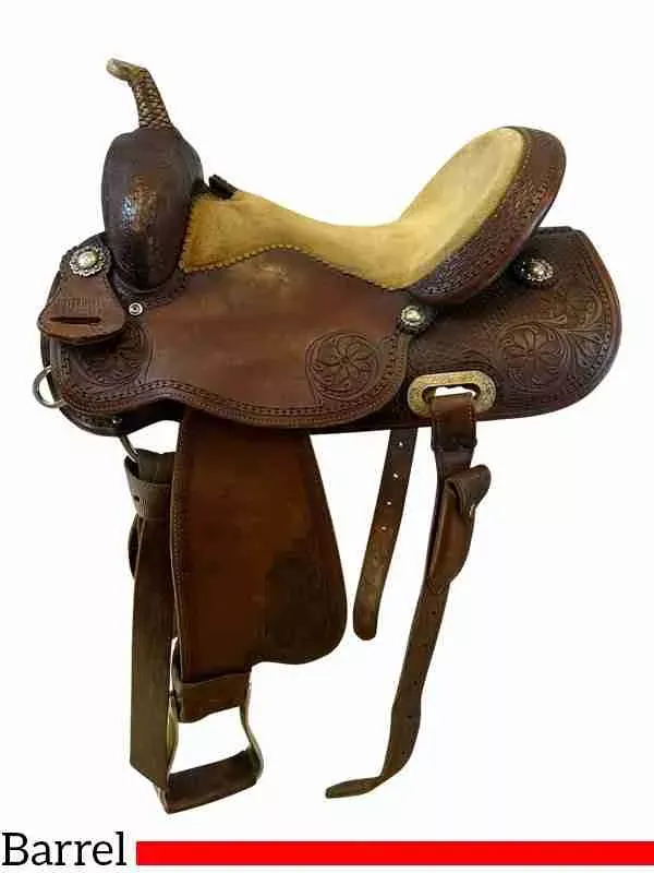 14.5Inch Used Futurity Barrel Saddle