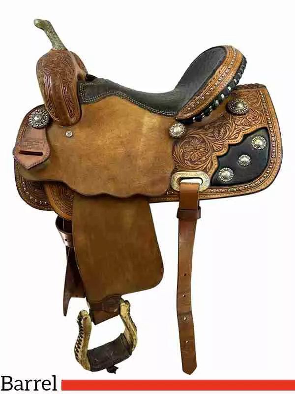 14.5Inch Used Trent Ward Barrel Saddle