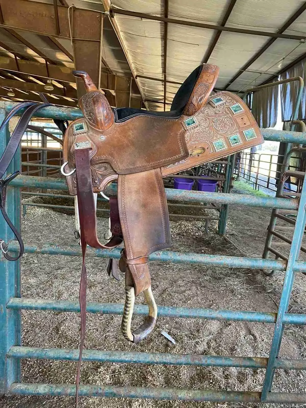 14 Circle Y barrel saddleFor Sale