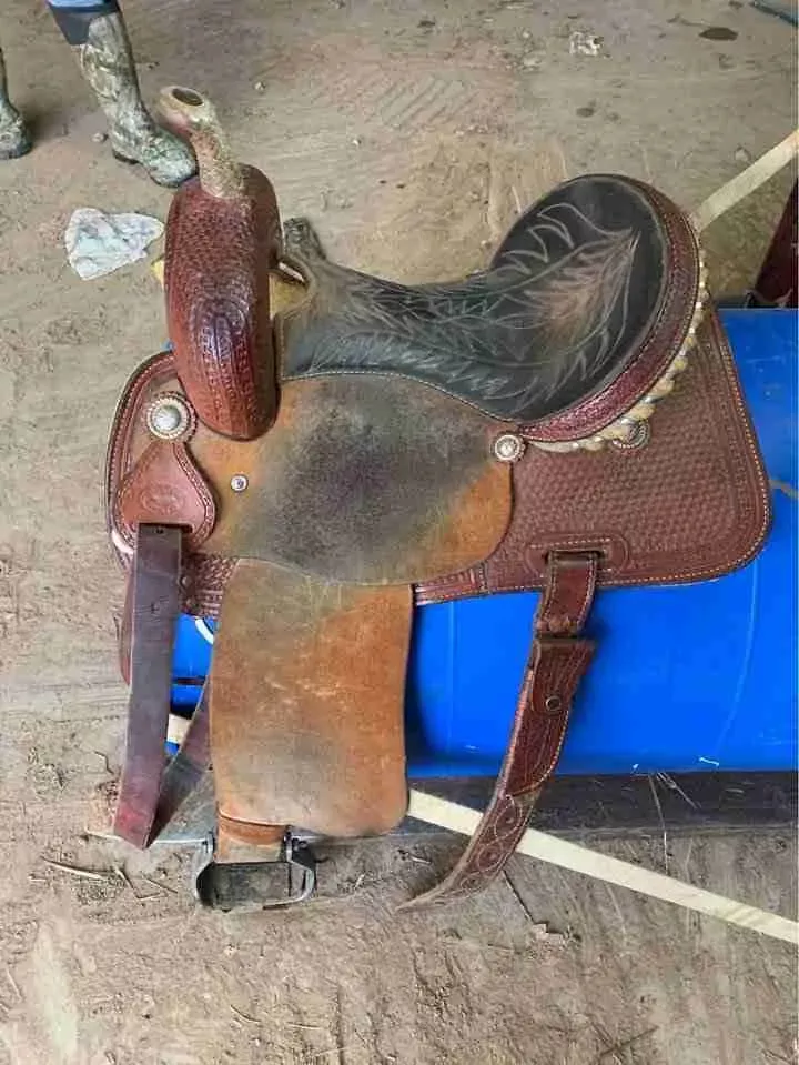14 inch corriente barrel saddle