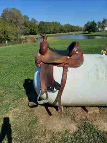 14 Inch Double J Pro Barrel Saddle