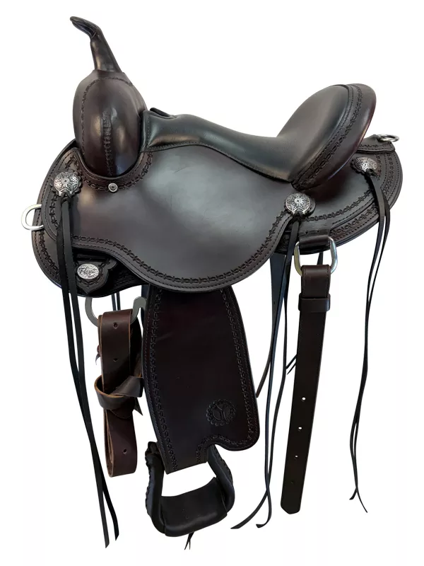 14 Inch Used Circle Y Salt River Trail Saddle Medium Flex2 Tree 1667