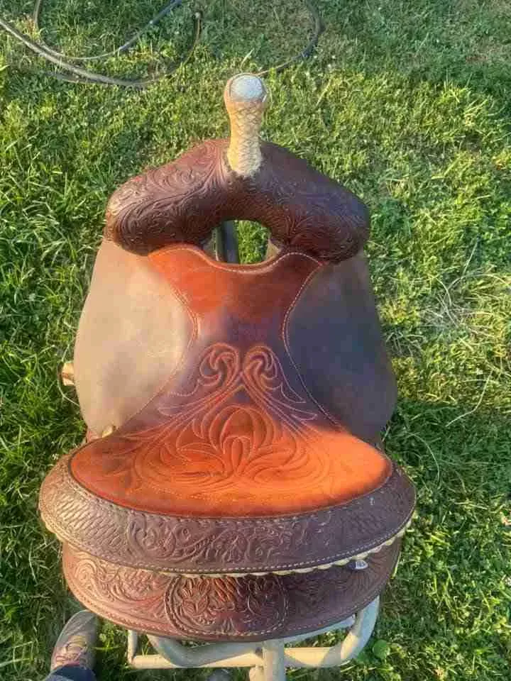 14” Martha Josey barrel saddle For Sale