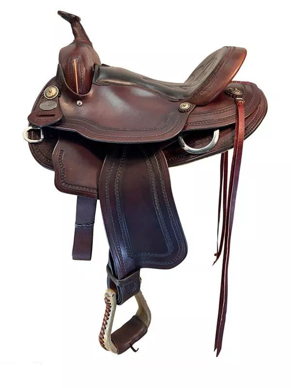 15″ 16″ Crates Light Ladies Competition Trail Saddle 2172