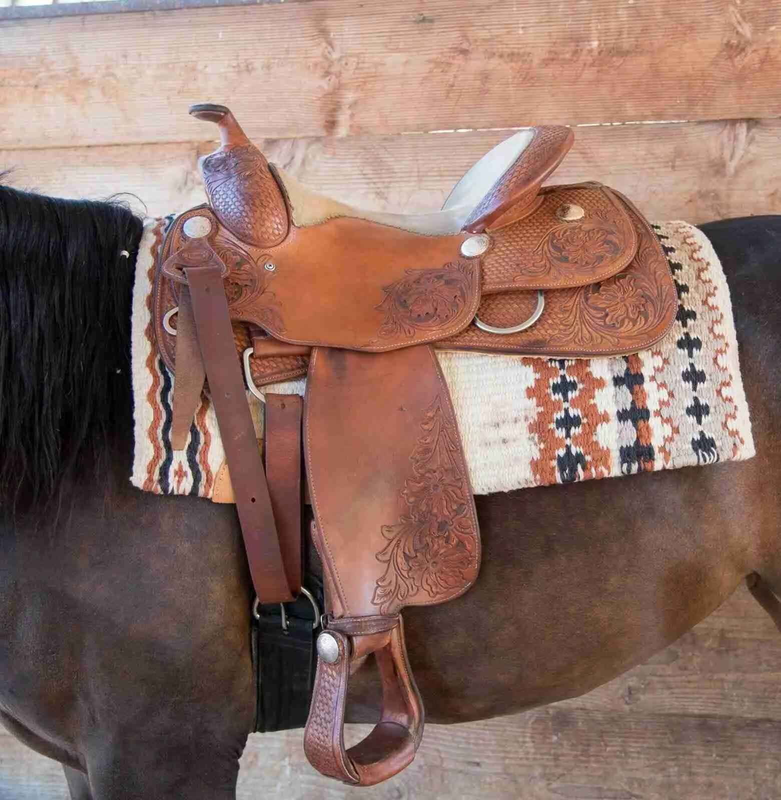 15.5” Jim Taylor Reining or Ranch Riding Western Saddle