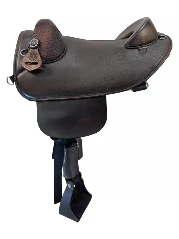 15.5Inch Used Bob Marshall Endurance Treeless Saddle Medium Tree 12375