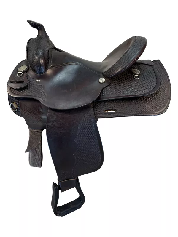 15.5Inch Used Circle Y Trail Saddle Medium Tree 3450