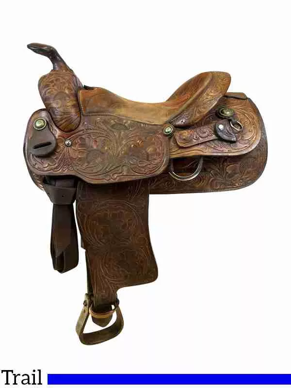 15.5Inch Used Longhorn Trail Saddle