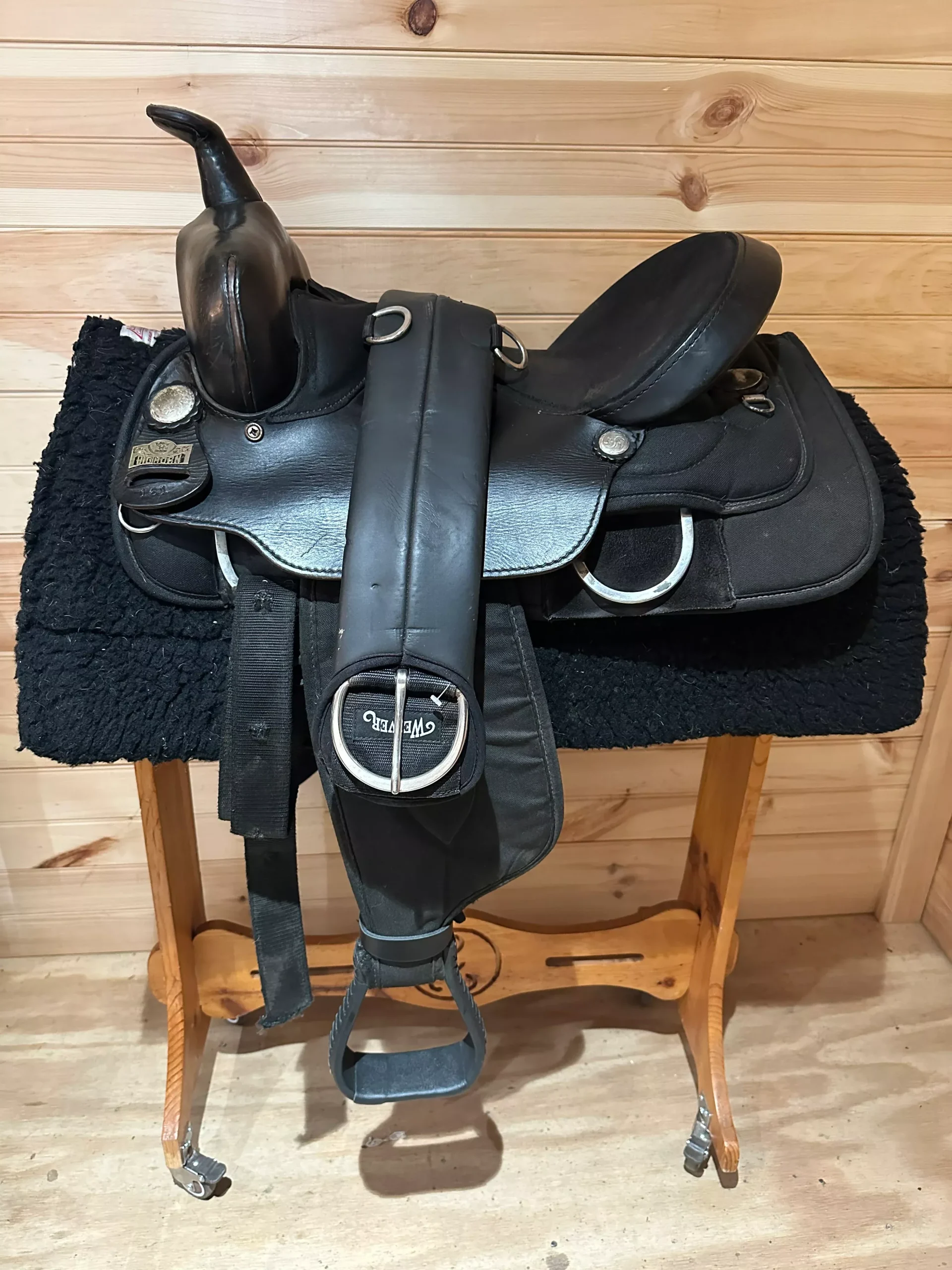15” Big Horn Lightweight Western Trail Saddle Model 161