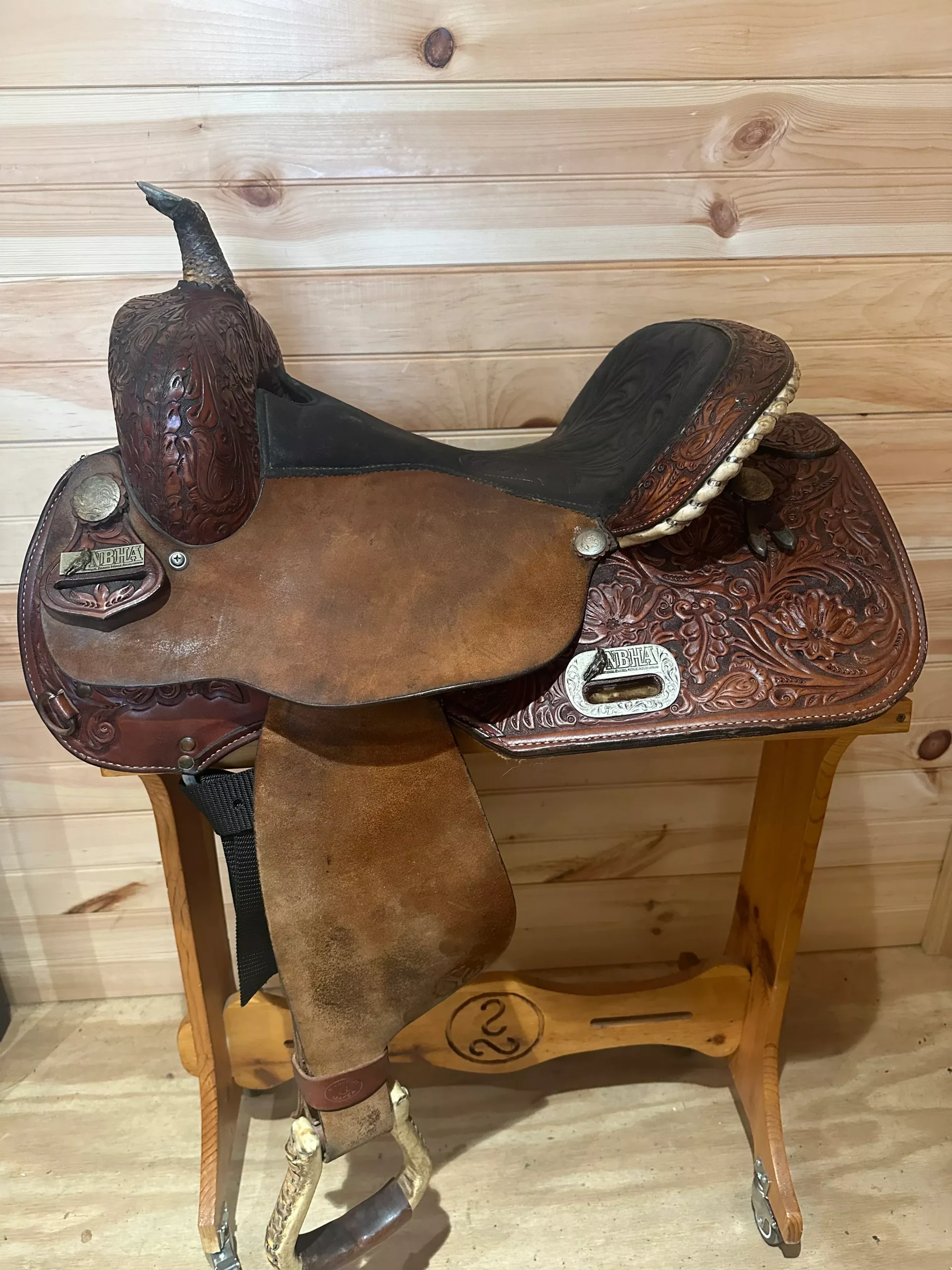 15” Circle Y NBHA Barrel Racer Western Saddle Model 1024