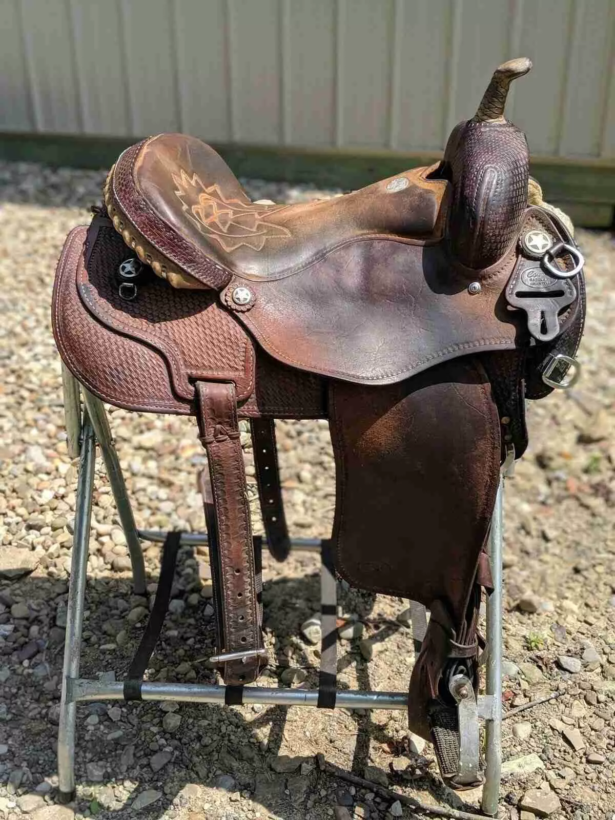15” Courts Saddlery Camarillo Barrel Racing Saddle
