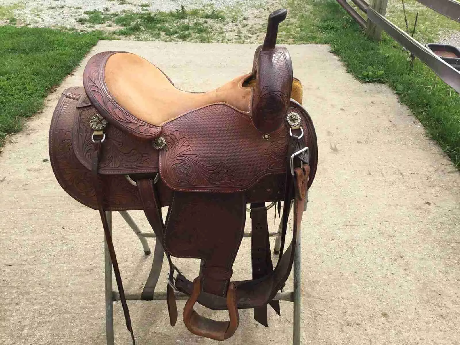 15” Dale Chavez Western Ranch Cutter Cutting Saddle