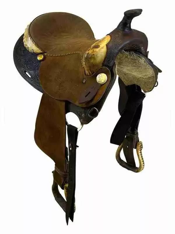 15 Inch Used Saddlesmith Barrel Saddle 22680