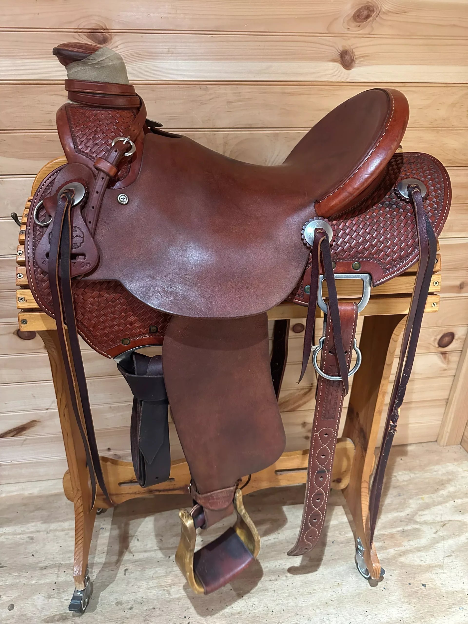 15” McCall Wade Trail Western Saddle 496-705