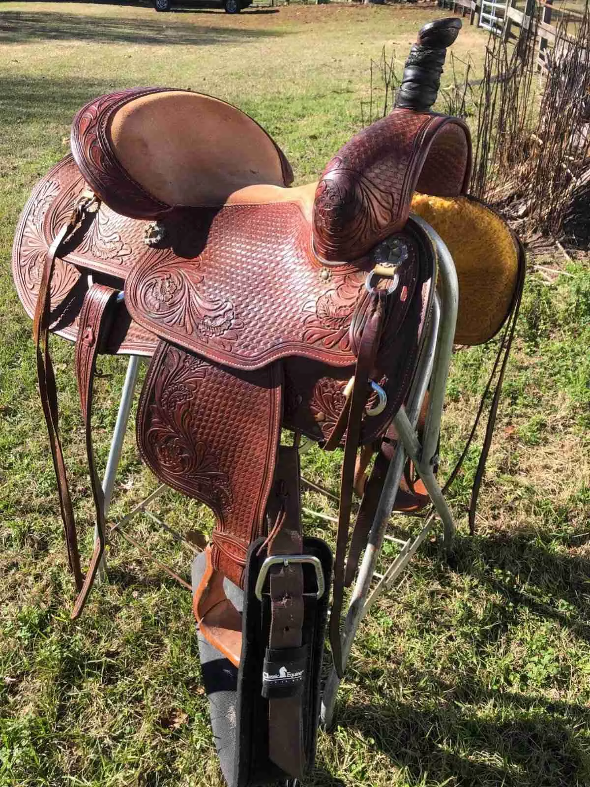 15” Seat Dale ChavezWestern SaddleRanch Cutter