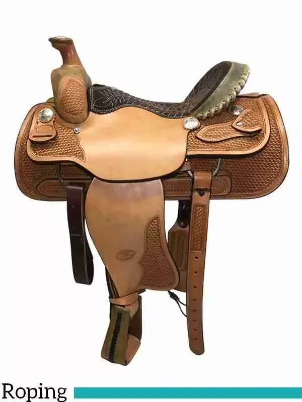 15″ to 17″ Billy Cook Dally Team Roper Saddle 9111R468