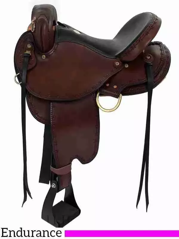 15″ to 17″ Dakota Endurance Trail Saddle 313-432D
