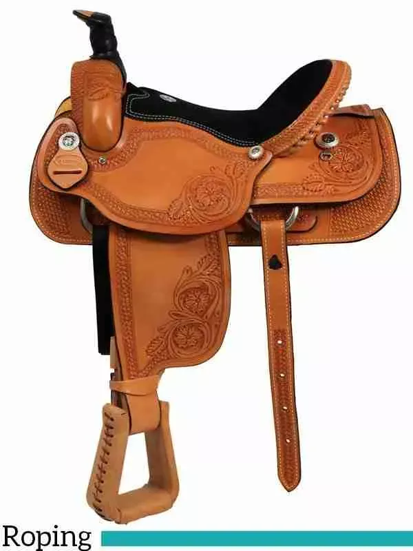 15″ to 17″ Dakota Ranch and Calf Roping Saddle 206D437