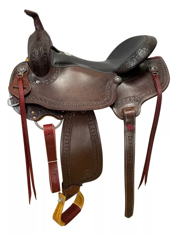 15" to 17" HR Hud Roberts Draft Trail Saddle 820H