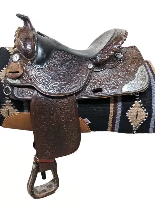15″ Used Circle Y Western Show Saddle 710-5677