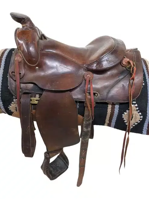 15″ Used Heiser Keyston Western Pleasure Saddle 738-6095