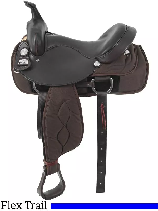 16″ & 17″ Big Horn Cushion Flex Tree Saddle 288
