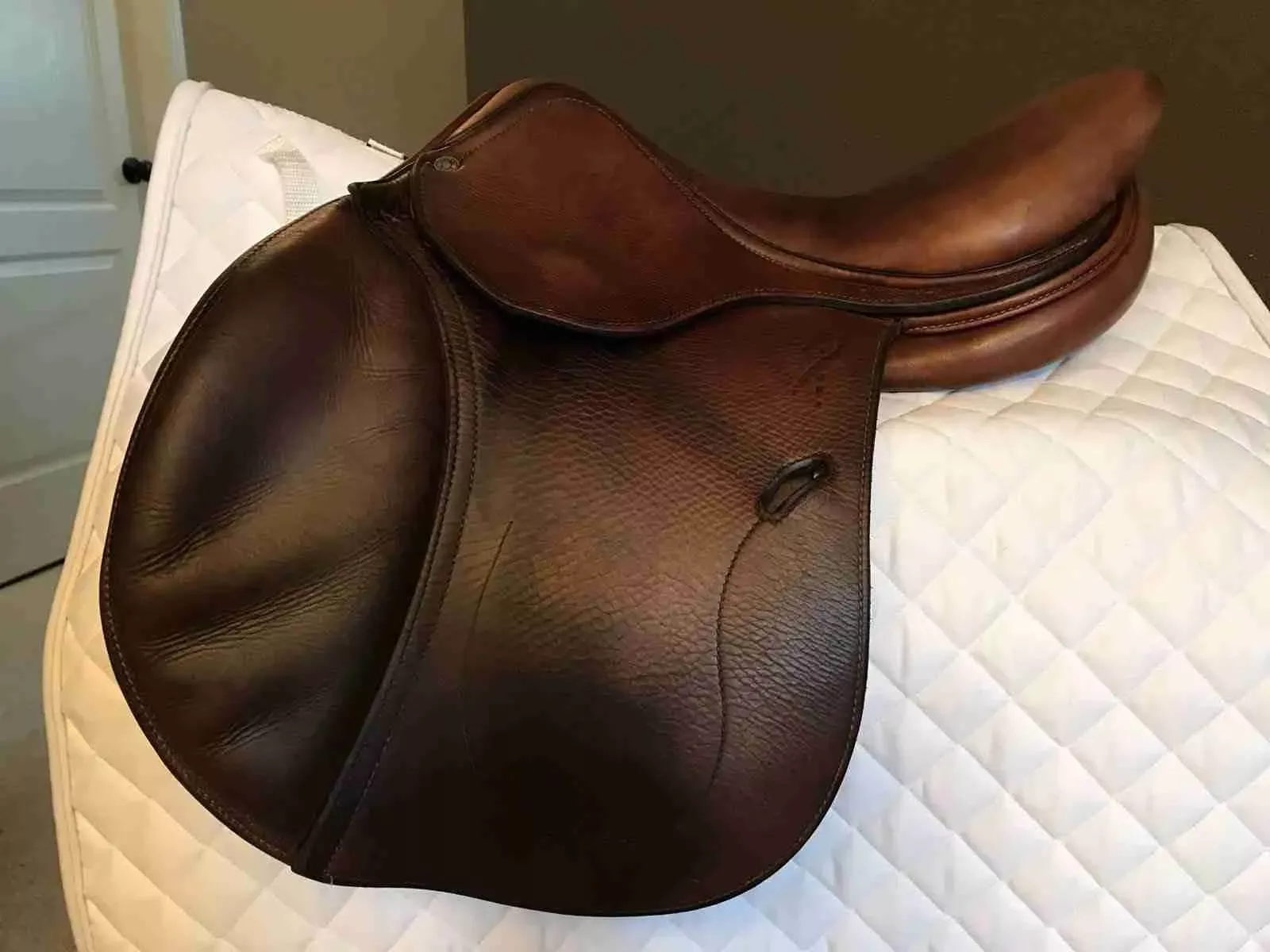 16.5” 2008 Antares Close Contact Jumping Saddle