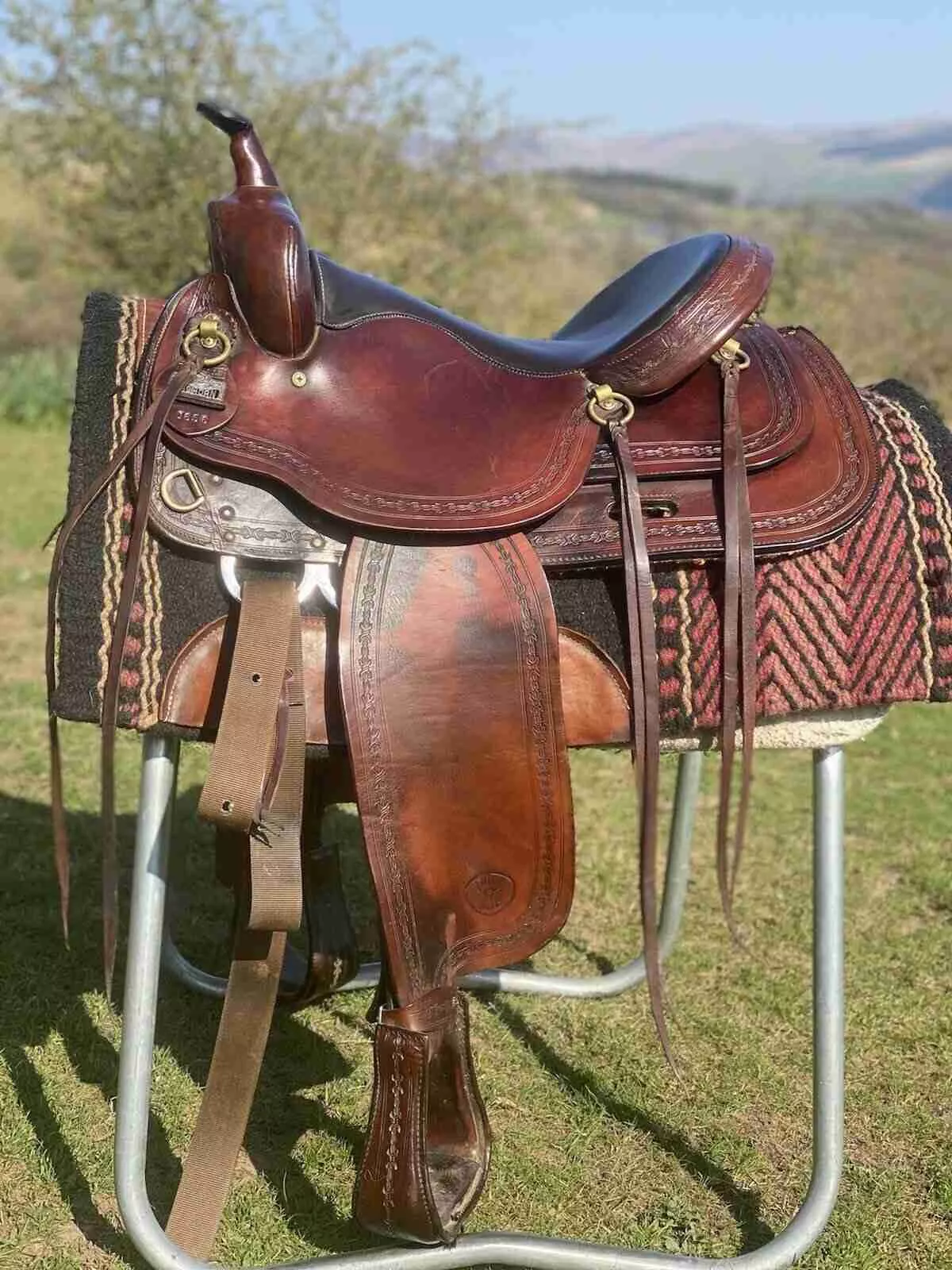 16.5” Inch Western saddle by Big Horn