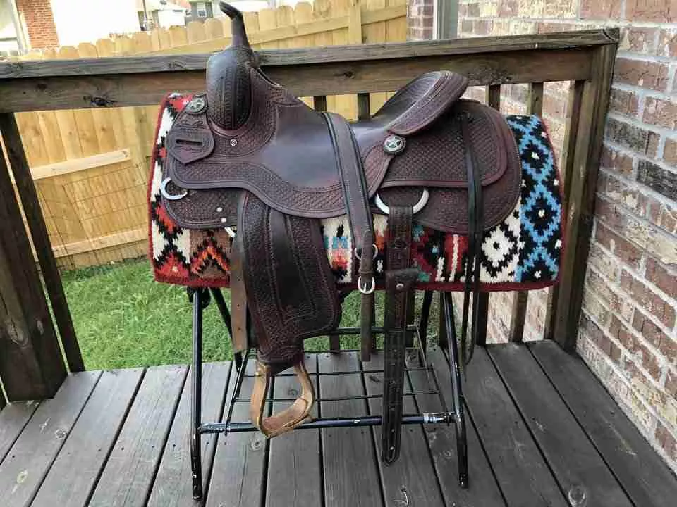 16.5” Leon Harrel Edition Sean Ryon Saddle for sale