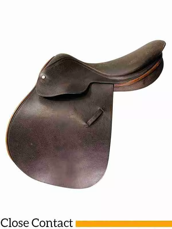 16.5Inch Used Custom Close Contact Saddle *Free Shipping*