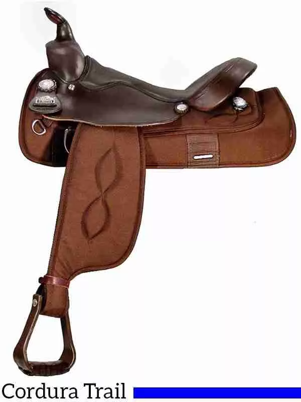16″ B51Big Horn Haflinger Cordura Saddle 295