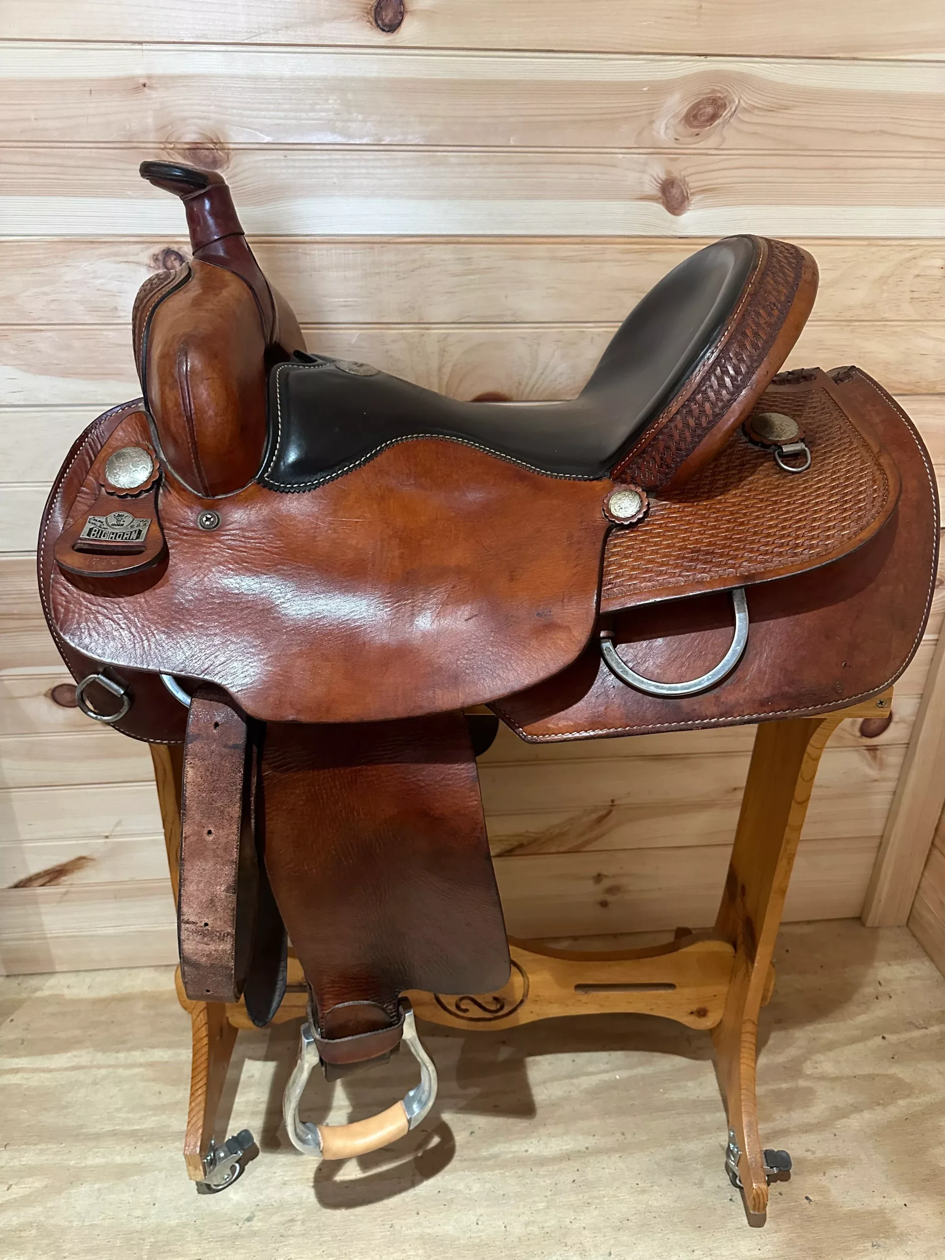 16” Big Horn Team Penner Western Saddle Model 753