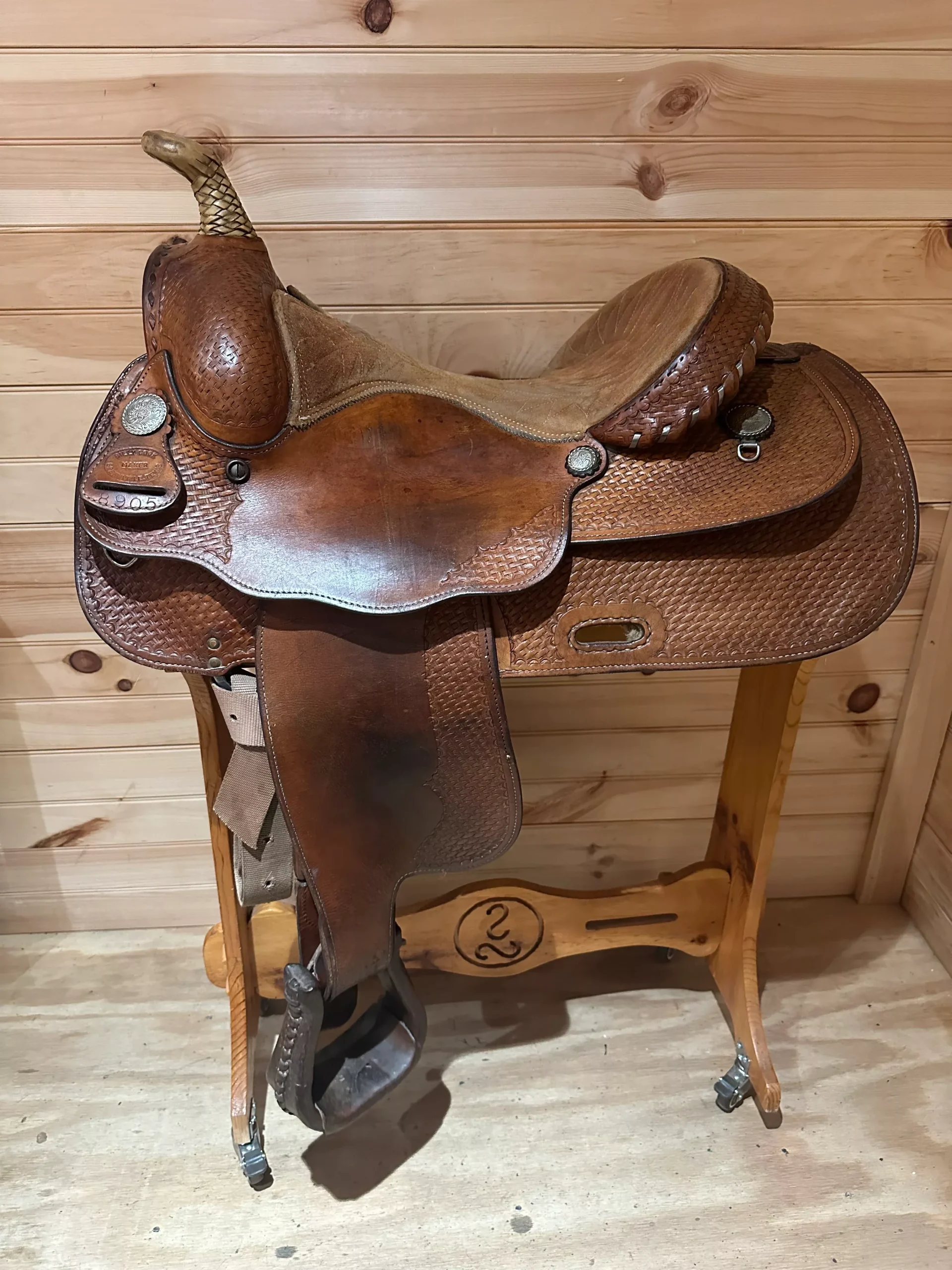 16” Billy Cook Maker Reiner Western Saddle Model 8905